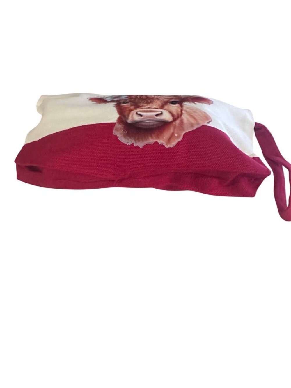 Highland Cow Zipper Pouch 10.2x5.5x2 Cosmetic Bag Pencil Case Makeup Travel Bag - Picture 3 of 5